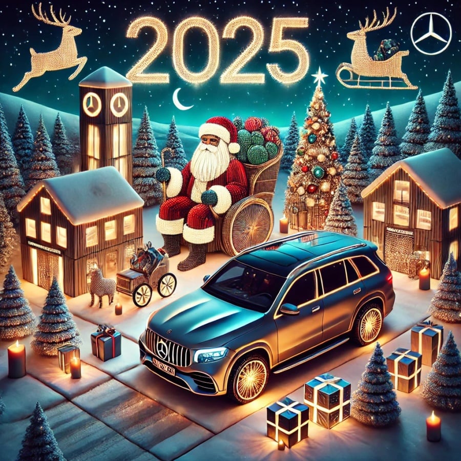 2025 Yılbaşı Mercedes