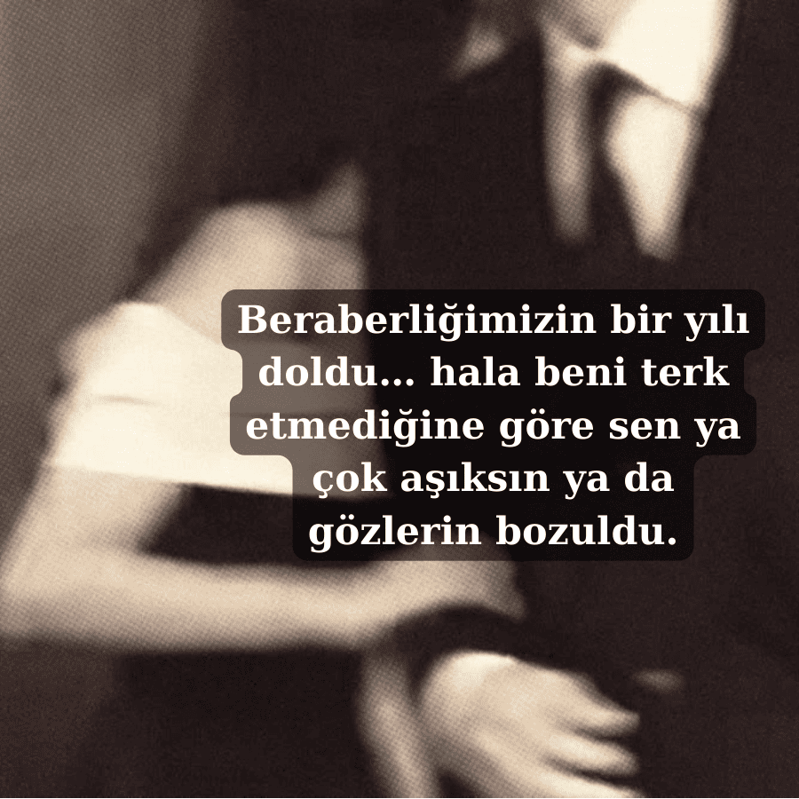Eğlenceli Yıldönümü Mesajları