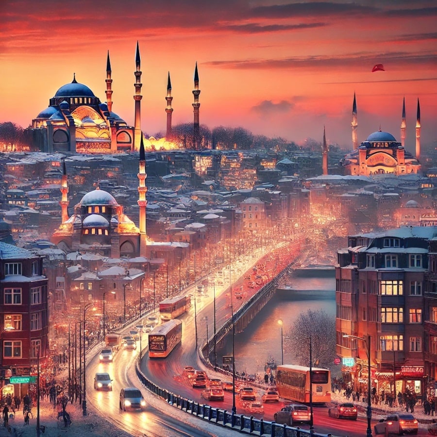 İstanbulda Yılbaşı