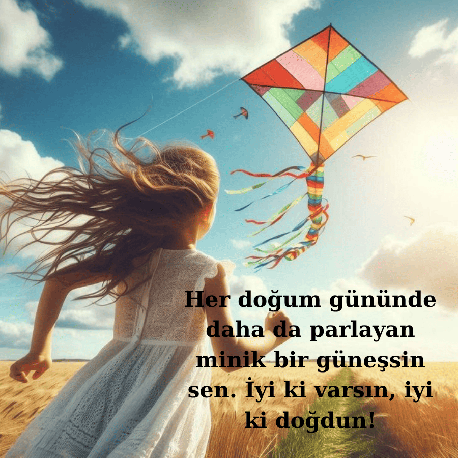 Miniklere Doğum Günü Sözleri